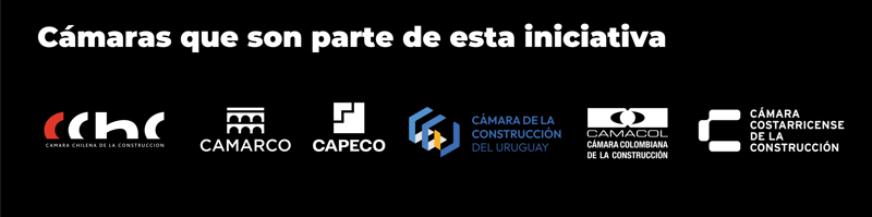 países que acompañan - mapa contech